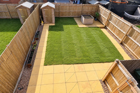 Rear garden