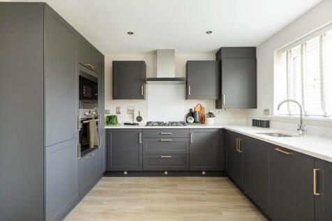 A brand new, modern kitchen is ready to go from the day you move in