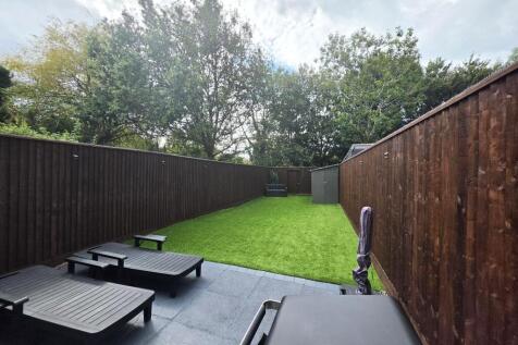 Rear garden