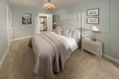 Show home bedroom