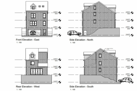 Building Plot 152 Somerset Road Elevations