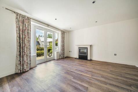 Living/dining room with patio access
