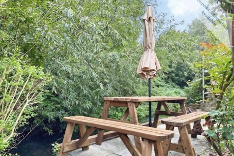 Rear garden - River 