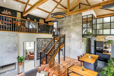 Staircase to Mezzanine