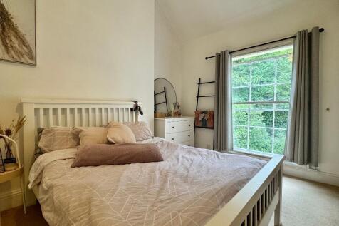 Bedroom 1 with hill views