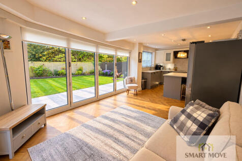 Family Room into Kitchen