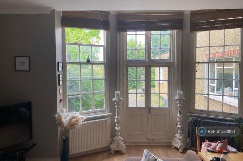 Living Room French Doors To Private Garden