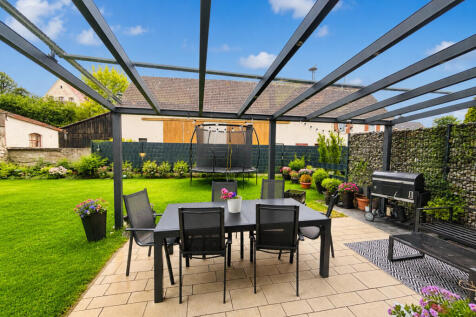 Überdachte Terrasse