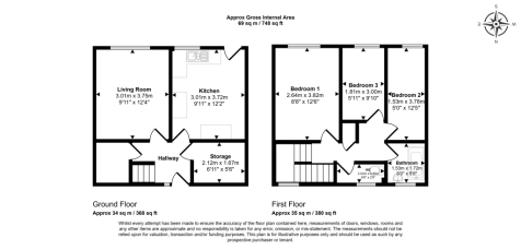 9 Miniott Walk, Hemlington, Middlesbrough, Cleveland, TS8 9NA