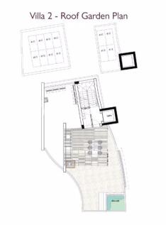 Villa 2 - Roof Plans