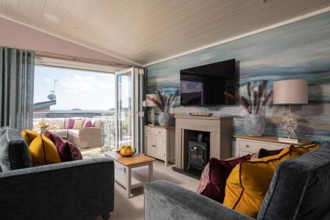 Living Room with Island Views