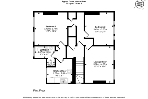 Flat 2, 10 Ribblesdale Road, Hornsey, London, N8 7EP