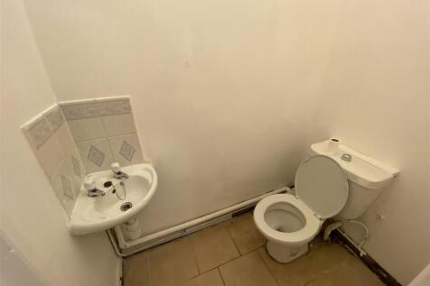 Clean and functional private washroom facility...