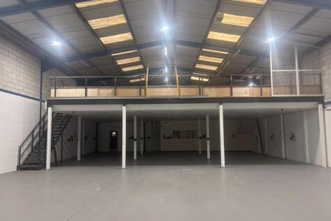 Main warehouse from roller shutter door