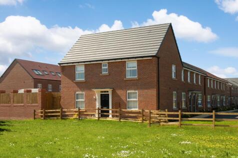 External view of the three bedroom Hadley