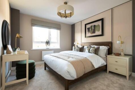 A second well-sized double bedroom