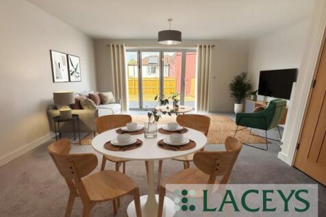 Living /Dining Room- virtually staged.