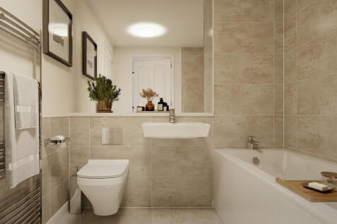 2 bedroom apartment, bathroom