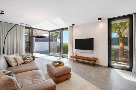 Open-plan living area on the ground floor