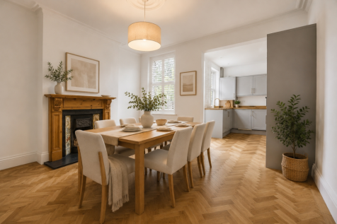 Kitchen Dinner - CGI Staged