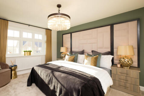 Main bedroom of the Highgate, a 5 bedroom house