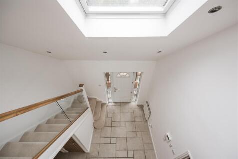 Double height galleried landing