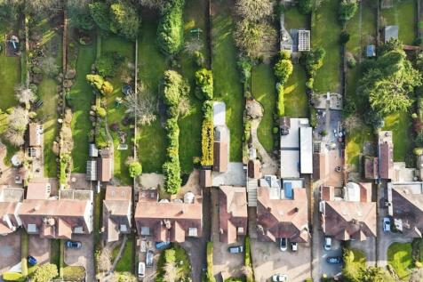 Aerial view of the property / land boundary