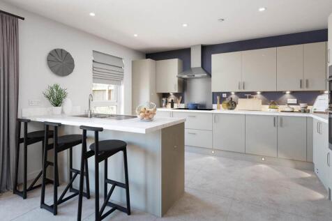 A brand new, modern kitchen is ready to go from the day you move in