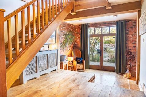 Oak and Cedar staircase