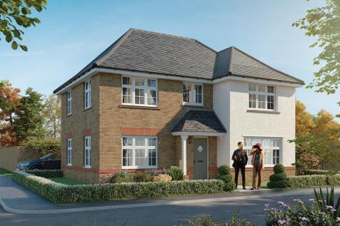 External CGI in brick of the Shaftesbury, a 4 bedroom house