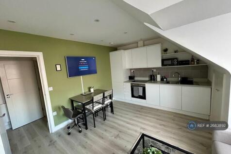 Open Plan Living Room, Kitchen