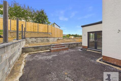 Rear patio area