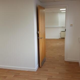 Entrance to office
