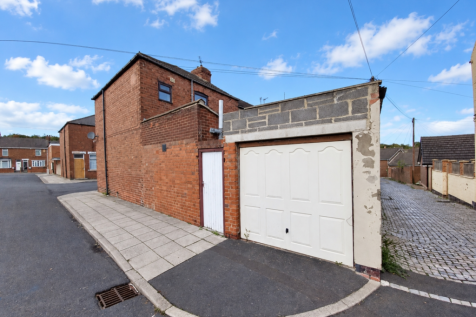 GARAGE AND SIDE ELEVATION