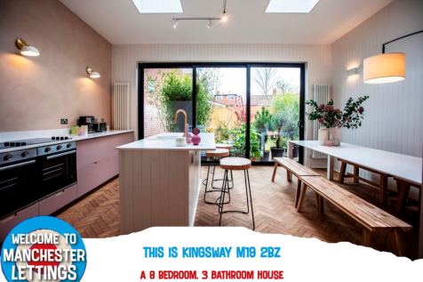 8-bed house on Kingsway Manchester, M19 2BZ, £823/mo