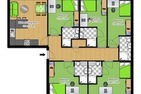 Clare Street (3FF), Third Floor Flat, City Centre, Bristol, BS1 photo 3