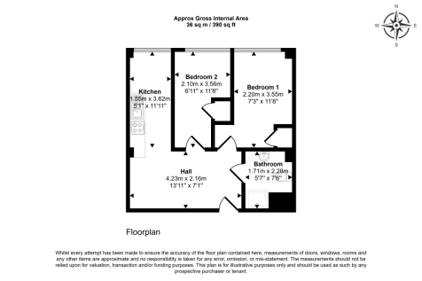 Apartment 202, 100 Queen Street, Sheffield, S1 2DU