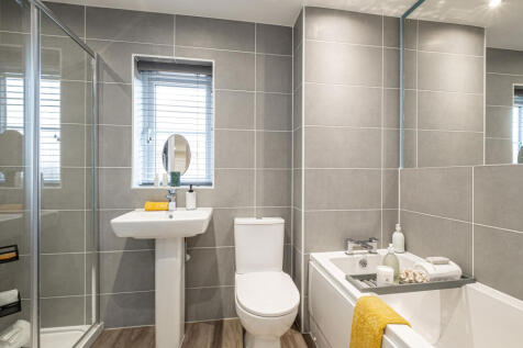 Interior view of the bathroom in our 5 bed Lamberton home
