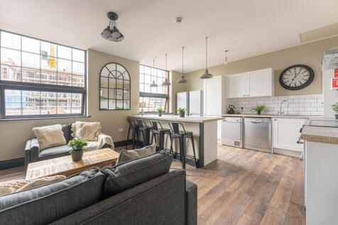 The Hosiery Factory Flat J Living Room 1