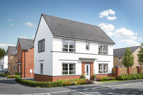 Exterior view of our 3 bed Ennerdale home in render finish