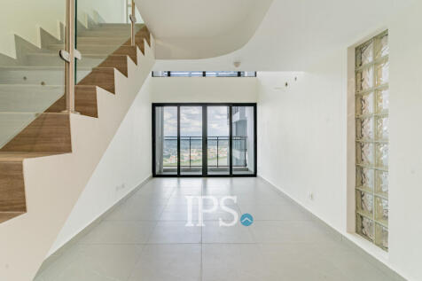 51th Duplex 1 Bedroom Condo For Sale - Urban Village Phase II, Chak Angrae Leu, Phnom Penh
