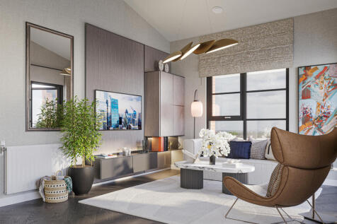 Plot 92 - Brookside Penthouses - Living Area