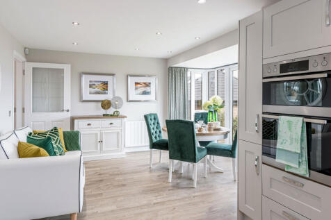 Image of kitchen/dining/family in 4 bedroom Glenbervie house type at Cammo Meadows