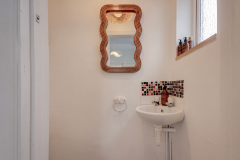Downstairs cloakroom