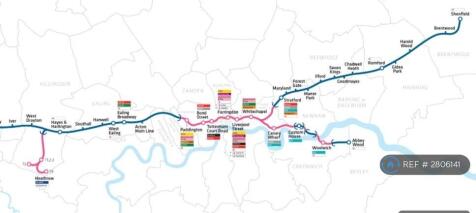 Crossrail Map