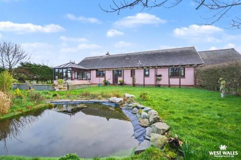 Rear of property