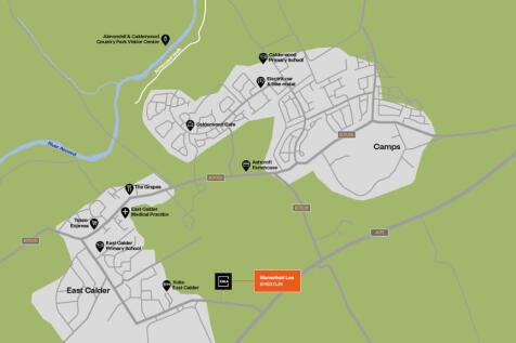 mansefield lea | location map