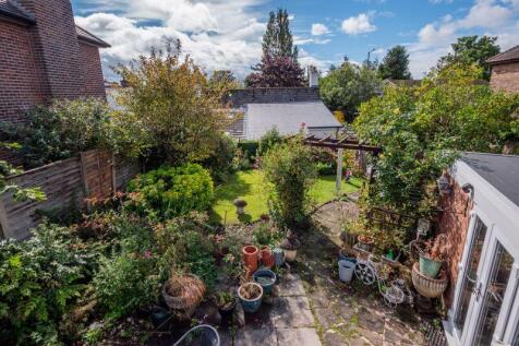 rear garden and elevation 