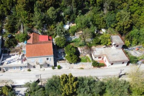 Aerial view of house