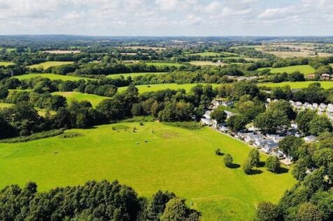 Aerial view of Coghurst Hall Holiday Park surround